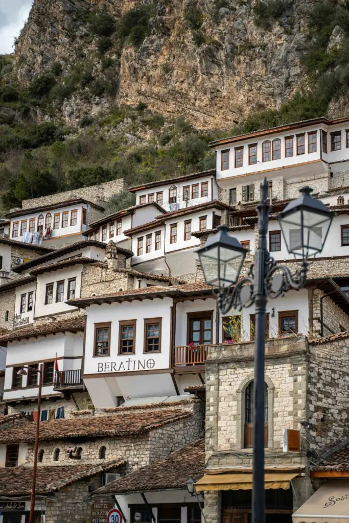 Berat Windows Mountains Houses