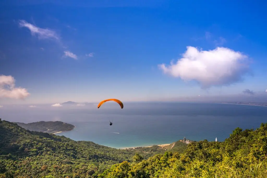 Quoi faire en Albanie : parapente Vlöre Albanie