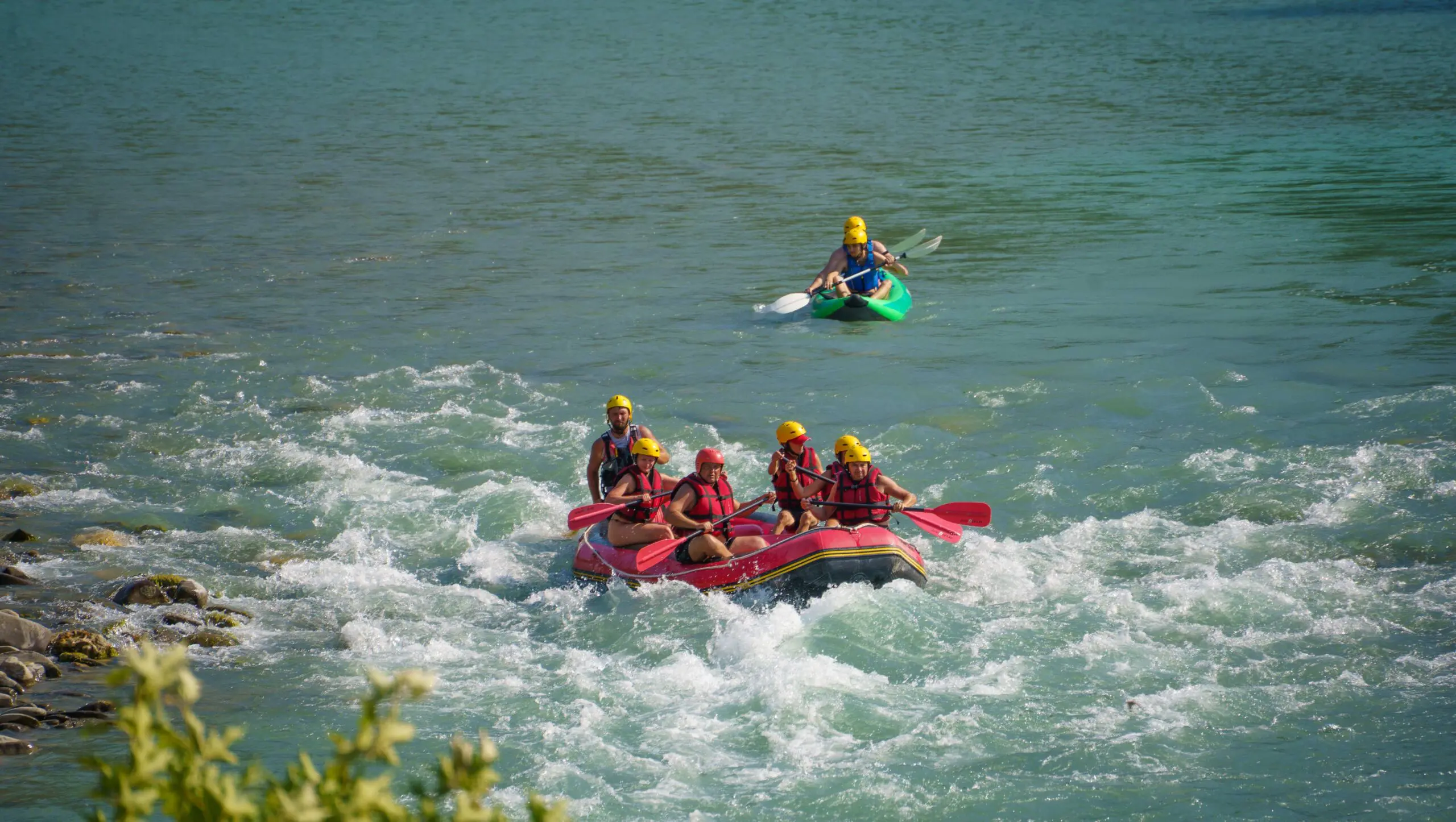 Aventure albanaise : rafting en pleine nature