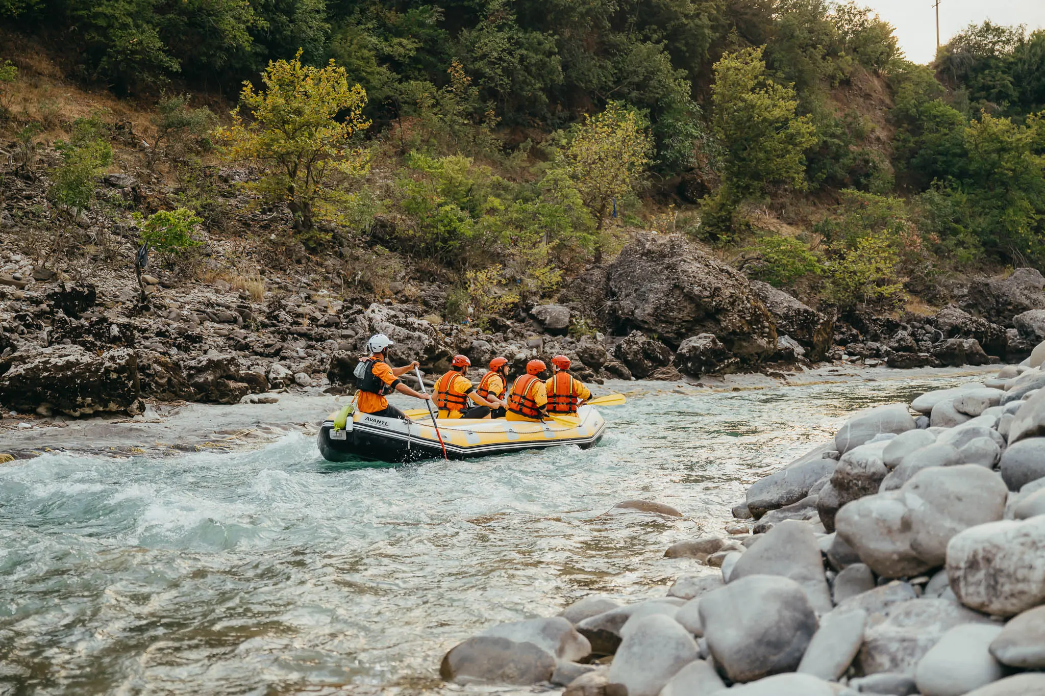 Fleuve Vjosa : un des plus beaux endroits d'Albanie
