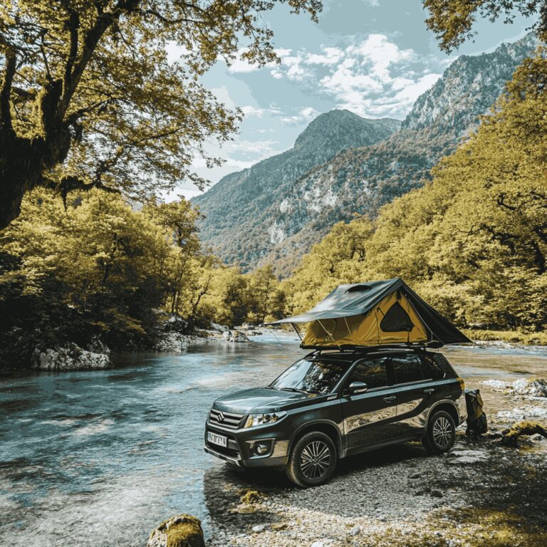 River Car Rooftop tent