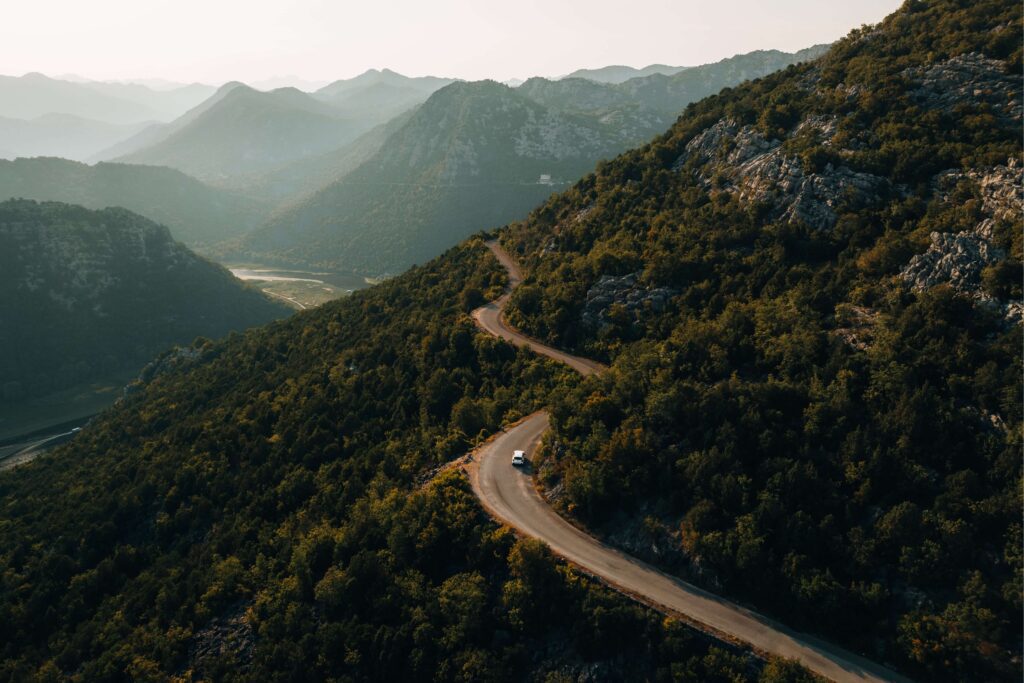 Road Albania Nomads Wild Moutains